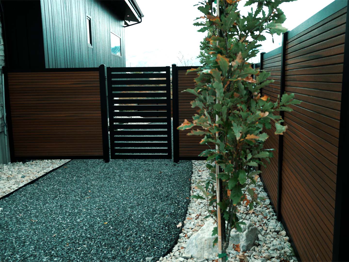 Photo of a Wasatch Front residential fence