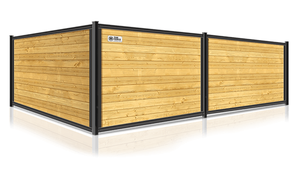 Graphic representation of a standard avimore fence panel