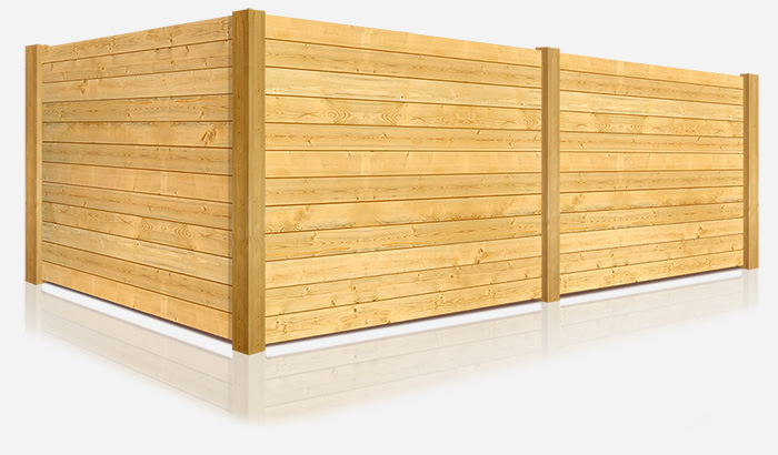 Wood Pet Fencing