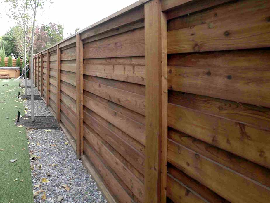 Salt Lake City Utah wood privacy fencing